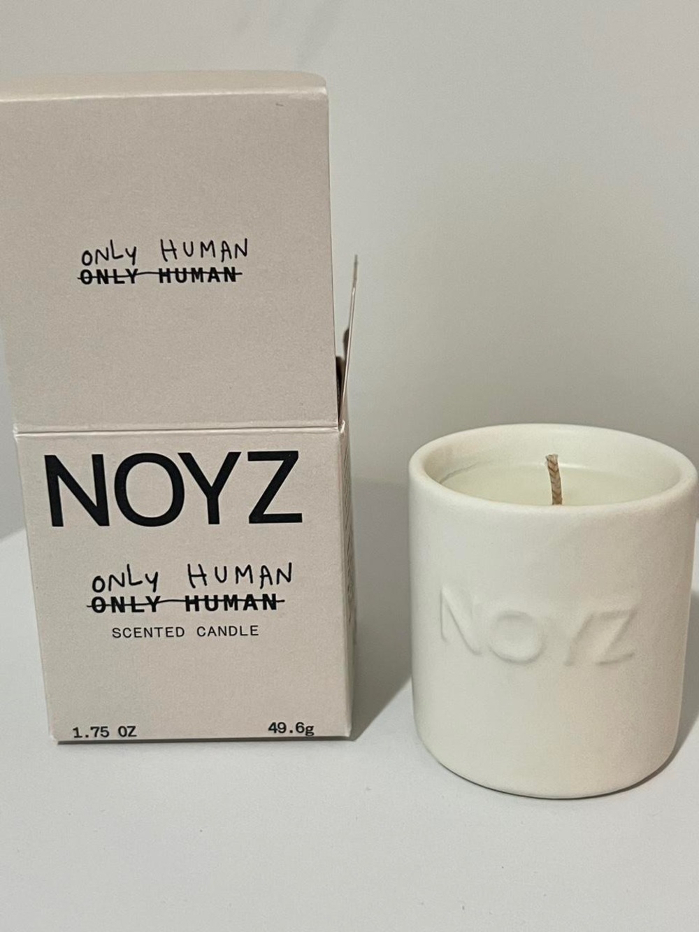 Noyz Only Human Scented Candle 1.75 OZ